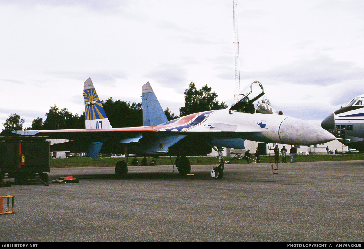 Aircraft Photo of 10 blue | Sukhoi Su-27 | Russia - Air Force | AirHistory.net #783639