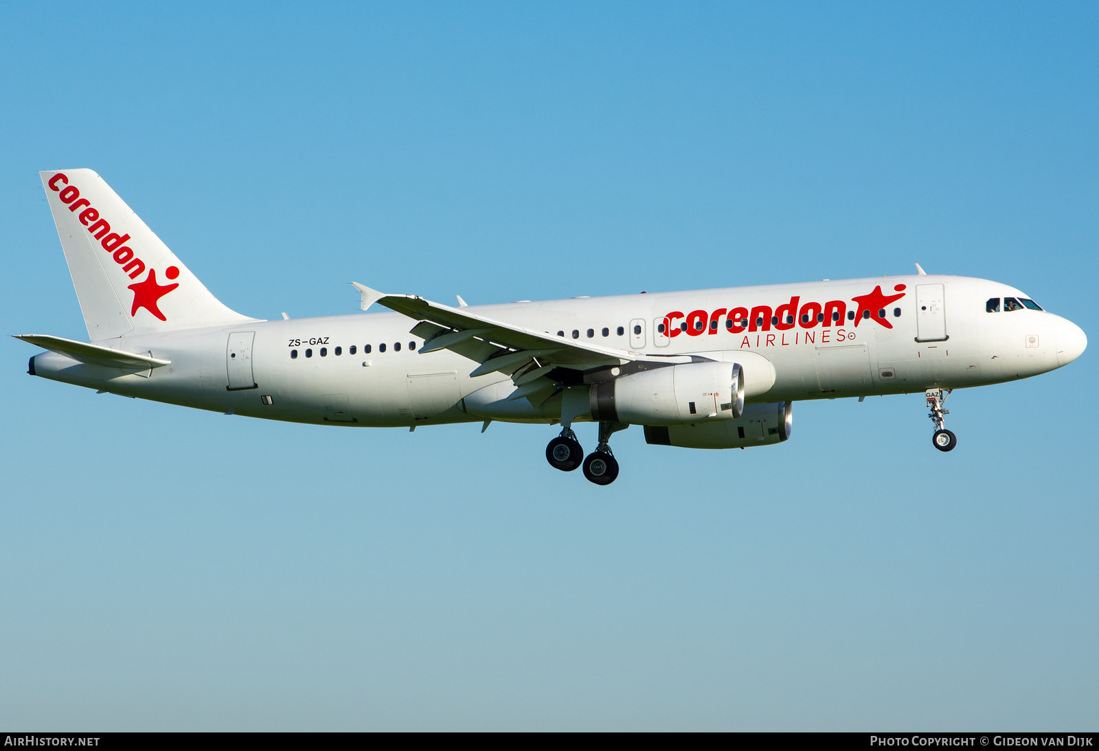 Aircraft Photo of ZS-GAZ | Airbus A320-231 | Corendon Airlines | AirHistory.net #783641