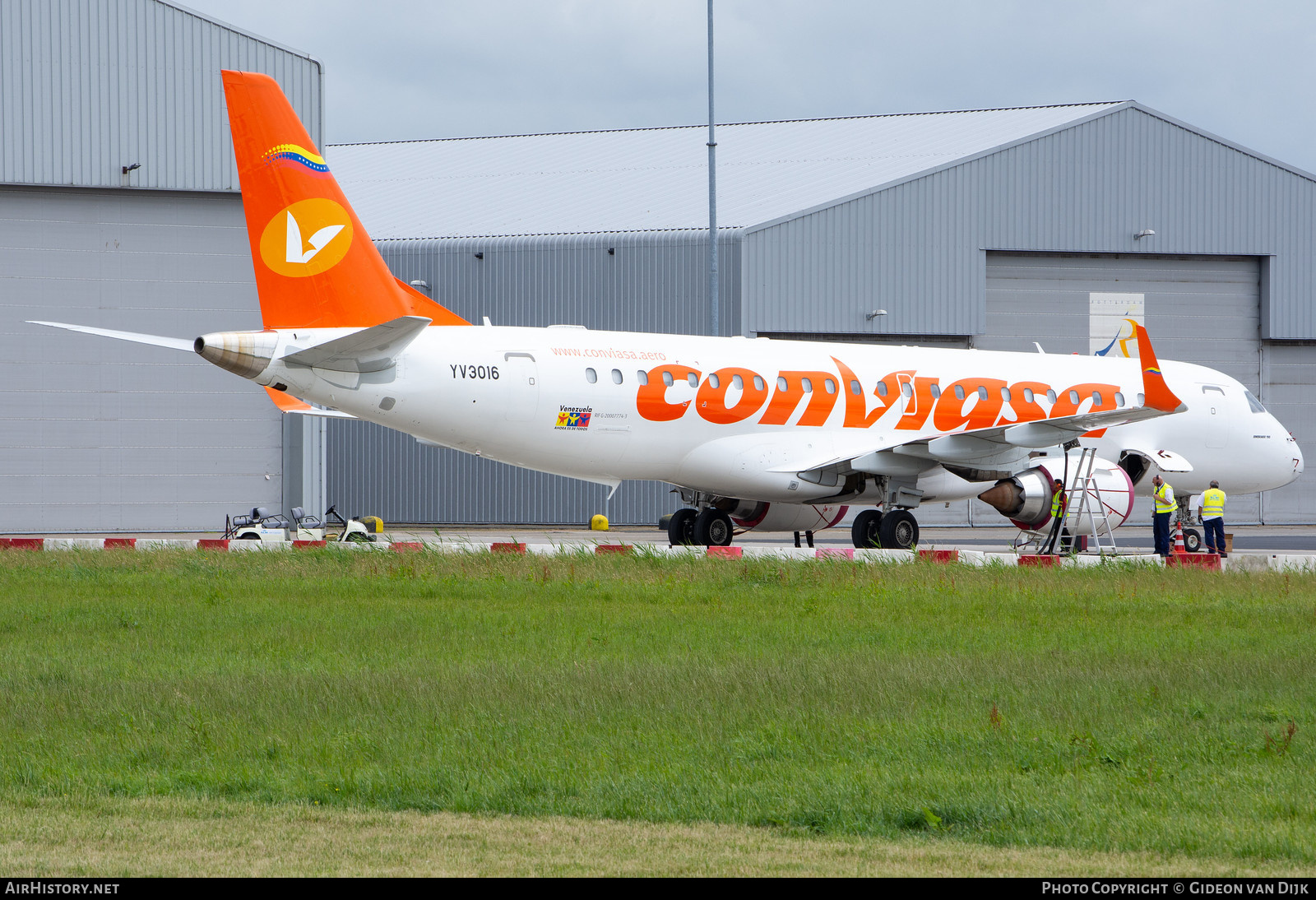 Aircraft Photo of YV3016 | Embraer Lineage 1000 (ERJ-190-100ECJ) | Conviasa | AirHistory.net #783643