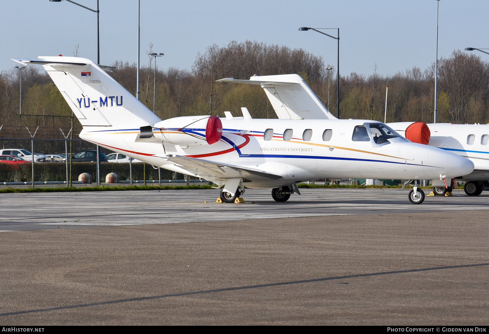 Aircraft Photo of YU-MTU | Cessna 525 CitationJet | Megatrend University | AirHistory.net #783644