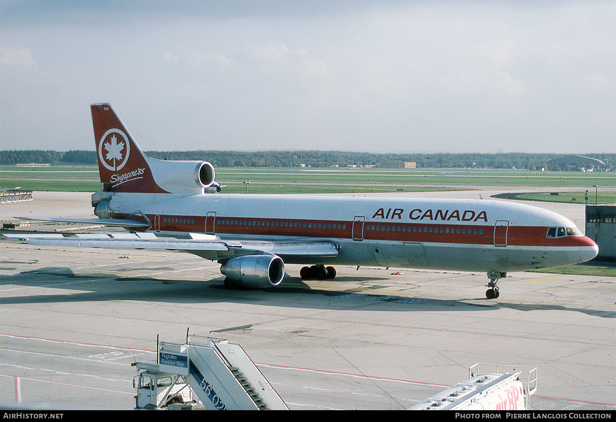 Aircraft Photo of C-FTNJ | Lockheed L-1011-385-1-15 TriStar 100 | Air Canada | AirHistory.net #783648
