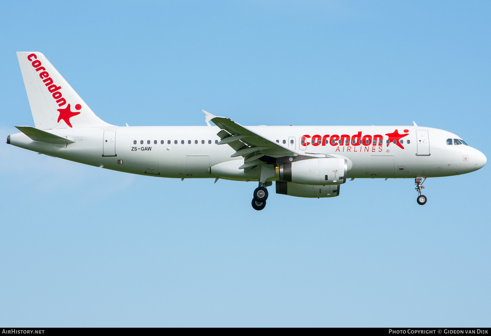Aircraft Photo of ZS-GAW | Airbus A320-231 | Corendon Airlines | AirHistory.net #783661