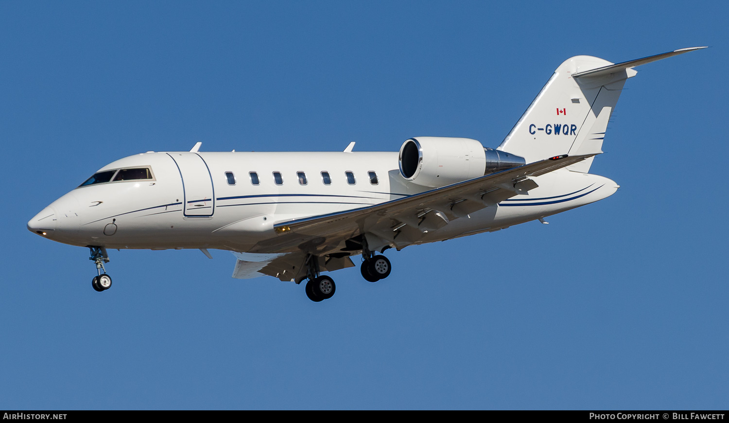 Aircraft Photo of C-GWQR | Bombardier Challenger 605 (CL-600-2B16) | AirHistory.net #783670