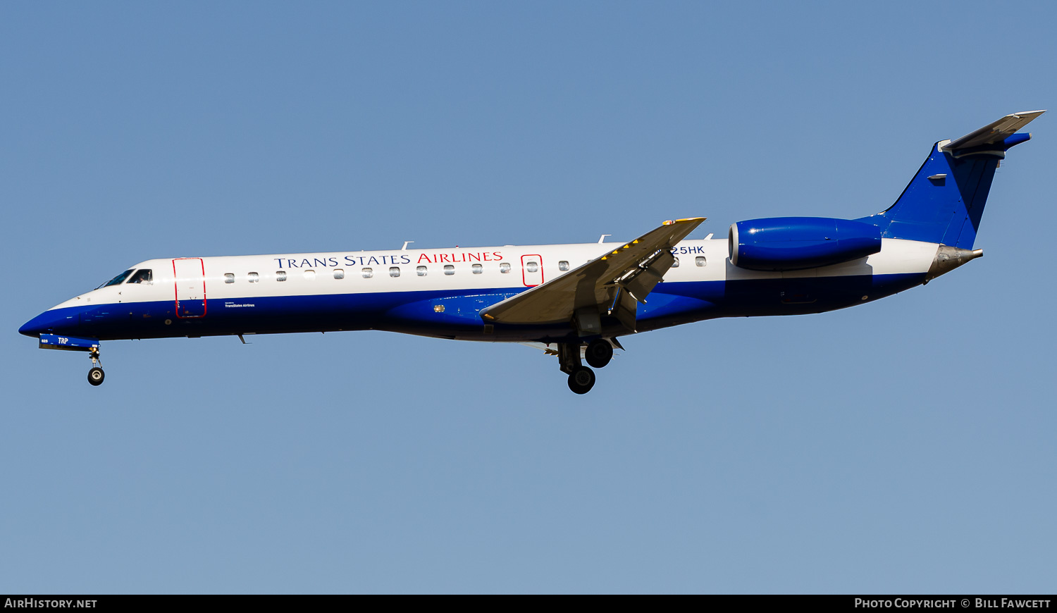 Aircraft Photo of N825HK | Embraer ERJ-145LR (EMB-145LR) | Trans States Airlines | AirHistory.net #783675