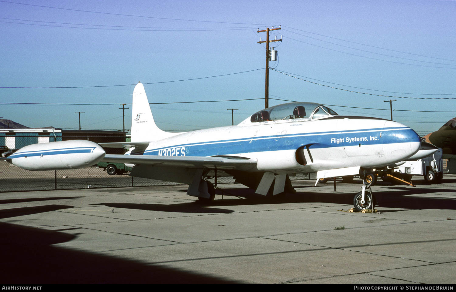 Aircraft Photo of N302FS | Canadair CT-133 Silver Star 3 | Flight Systems Inc. | AirHistory.net #783681