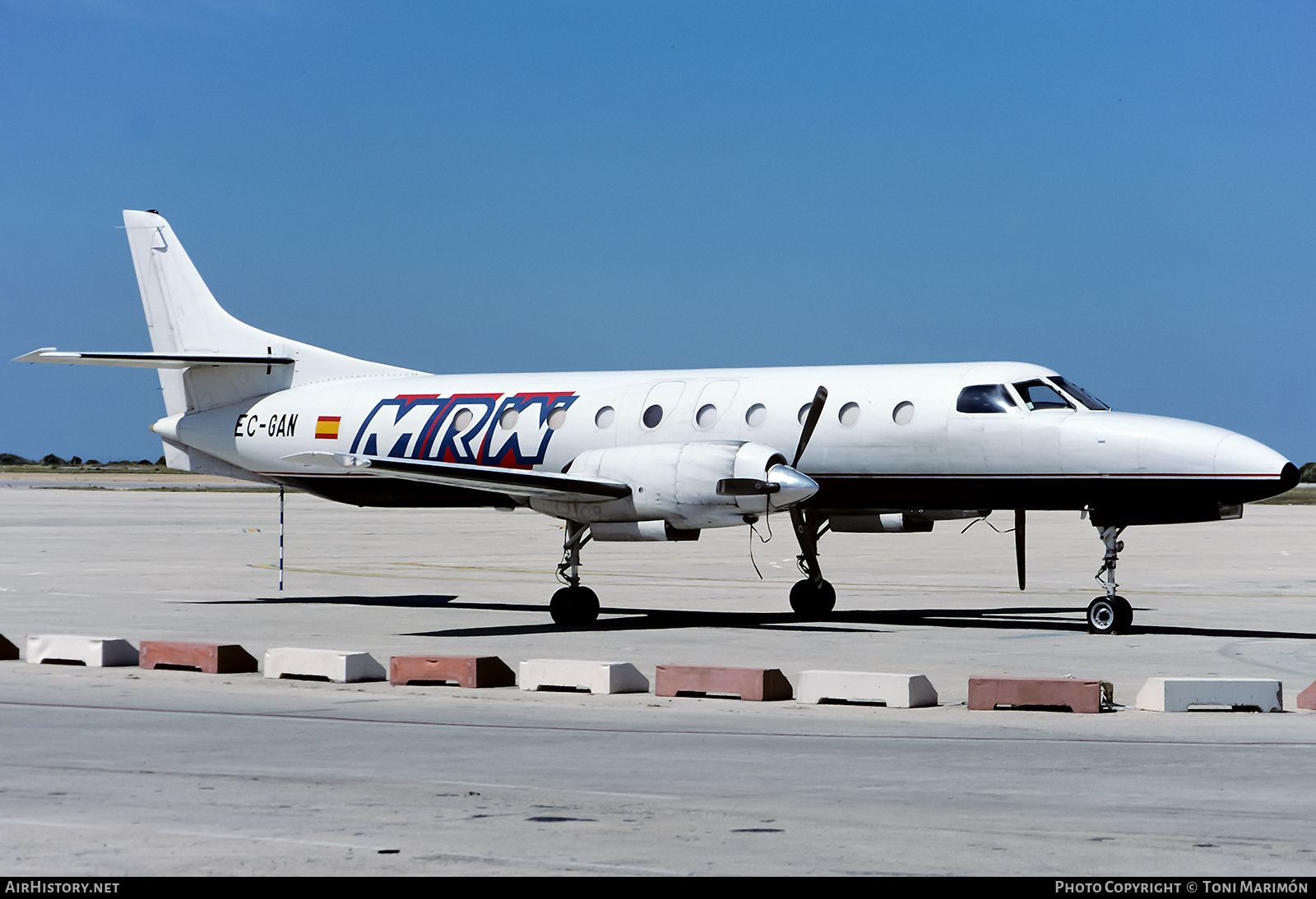 Aircraft Photo of EC-GAN | Swearingen SA-226TC Metro | MRW - Mensajeros Radio Worldwide | AirHistory.net #783710