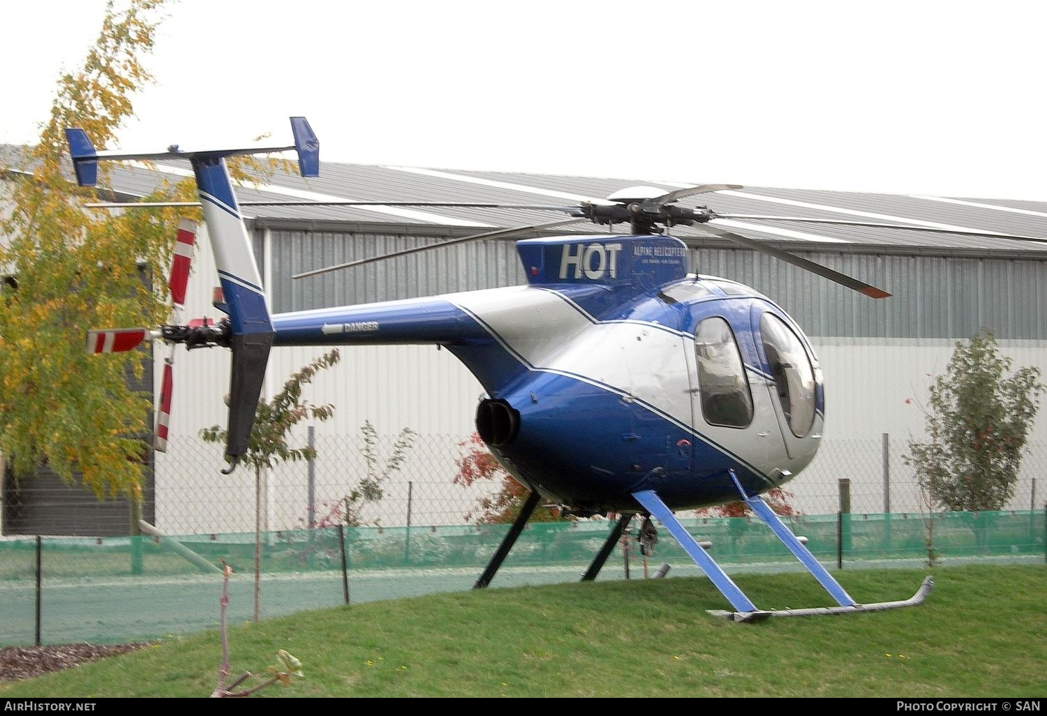 Aircraft Photo of ZK-HOT / HOT | Hughes 500D (369D) | Alpine Helicopters | AirHistory.net #783730