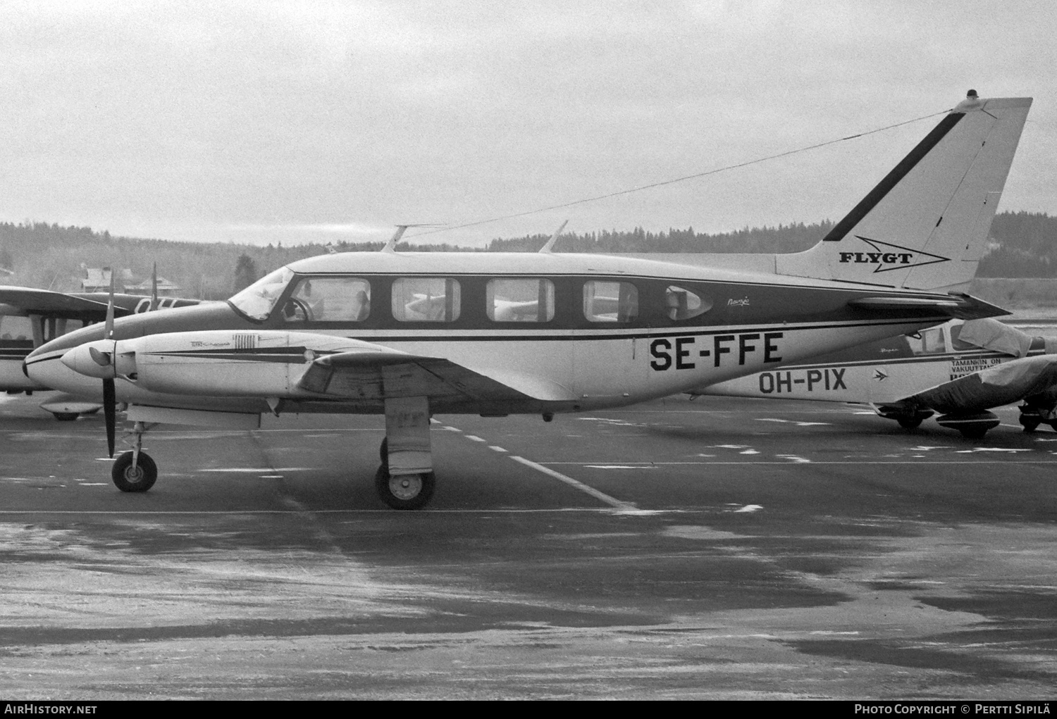 Aircraft Photo of SE-FFE | Piper PA-31-310 Navajo | Flygt | AirHistory.net #783737