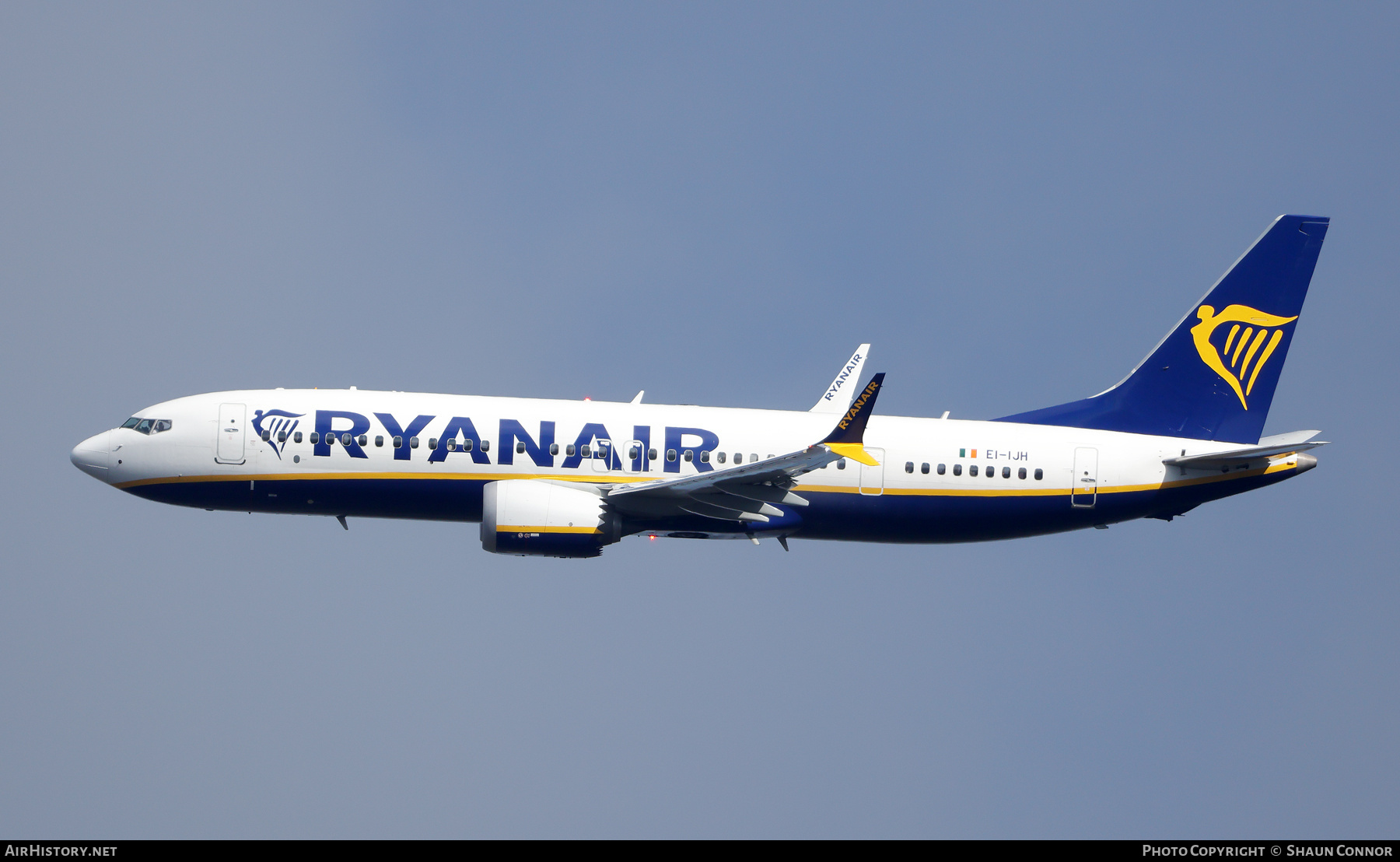 Aircraft Photo of EI-IJH | Boeing 737-8200 Max 200 | Ryanair | AirHistory.net #783738