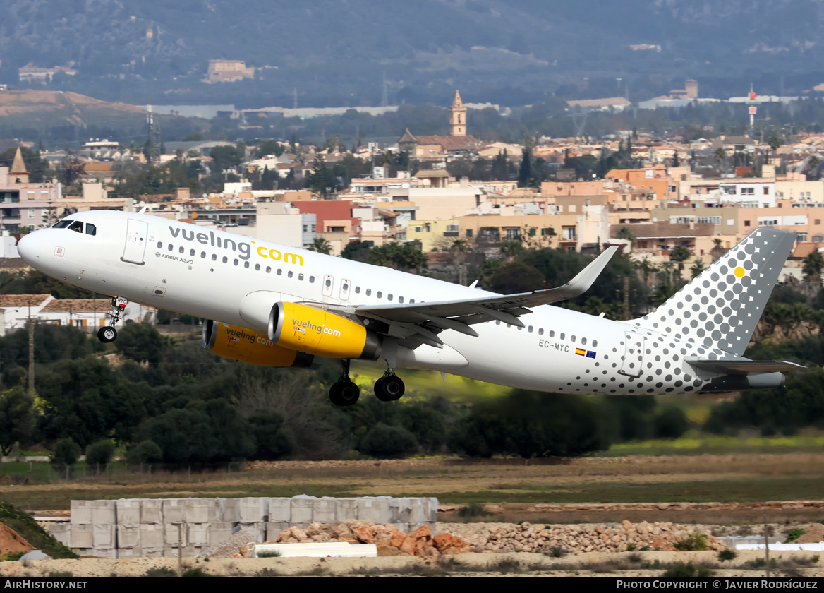 Aircraft Photo of EC-MYC | Airbus A320-232 | Vueling Airlines | AirHistory.net #783746