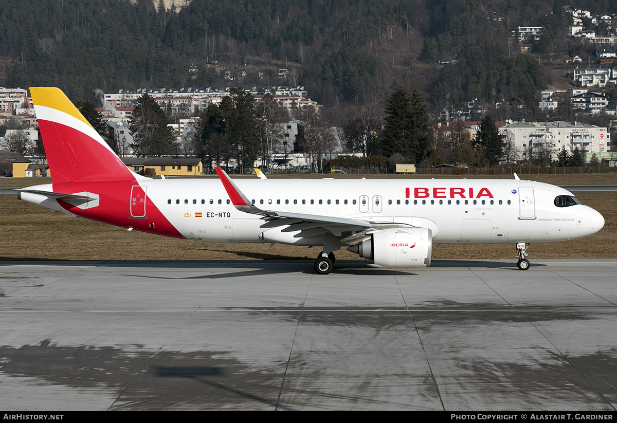 Aircraft Photo of EC-NTQ | Airbus A320-251N | Iberia | AirHistory.net #783747