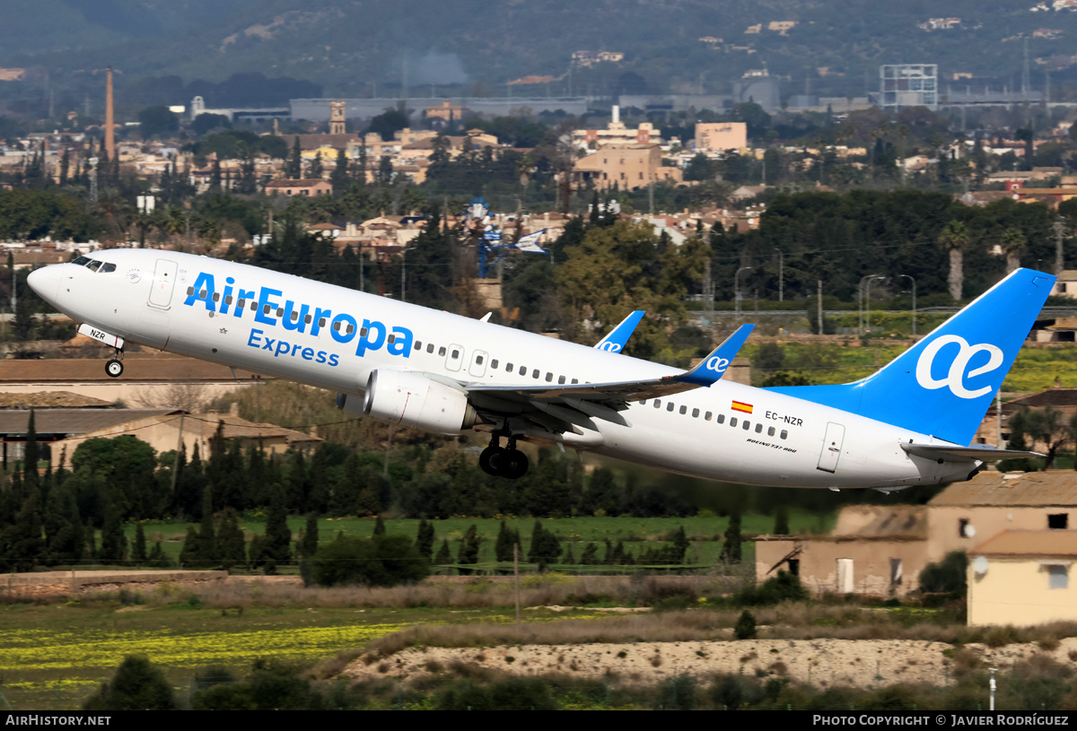 Aircraft Photo of EC-NZR | Boeing 737-8AS | Air Europa Express | AirHistory.net #783756