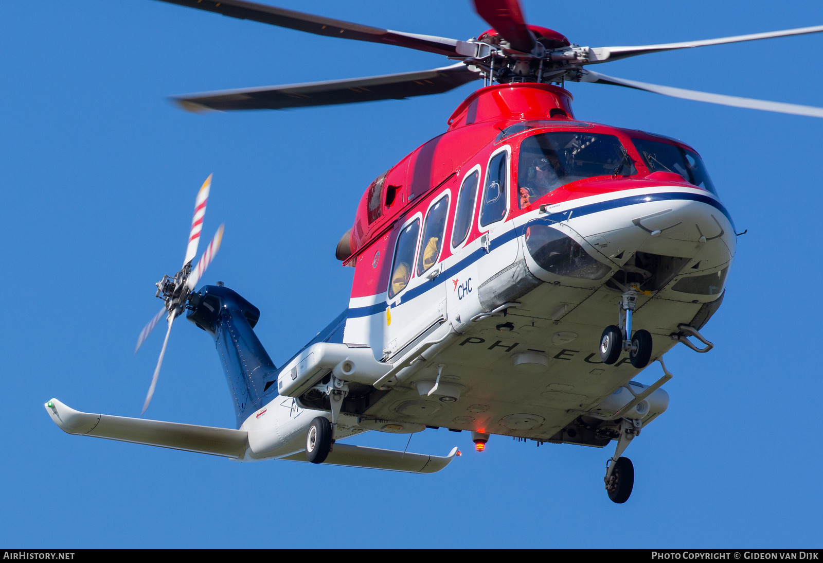Aircraft Photo of PH-EUF | AgustaWestland AW-139 | CHC Helicopters | AirHistory.net #783767