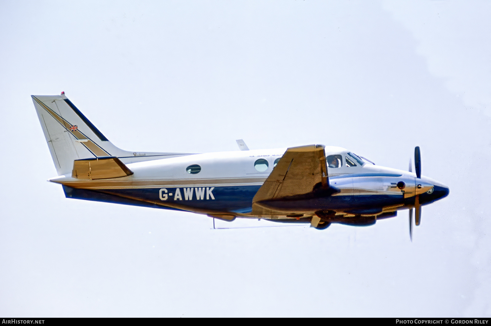 Aircraft Photo of G-AWWK | Beech B90 King Air | Sir Alfred McAlpine & Son | AirHistory.net #783782