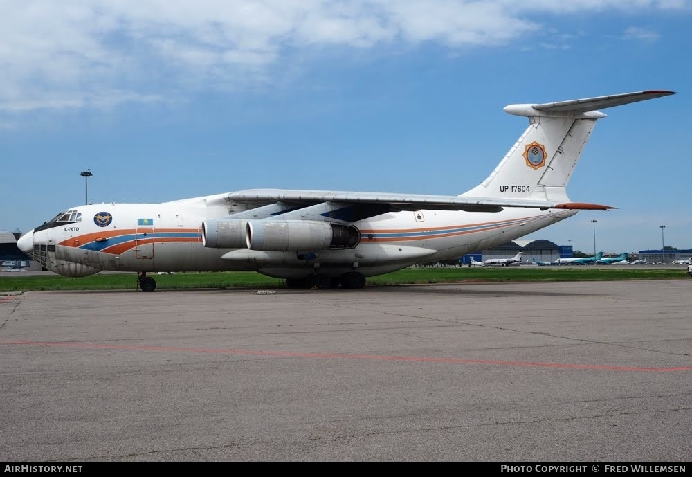 Aircraft Photo of UP-I7604 | Ilyushin Il-76TD | MChS Kazaviaspas | AirHistory.net #783809
