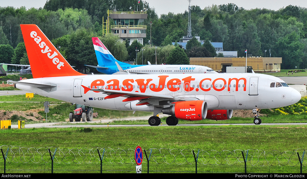 Aircraft Photo of G-EZFR | Airbus A319-111 | EasyJet | AirHistory.net #783811