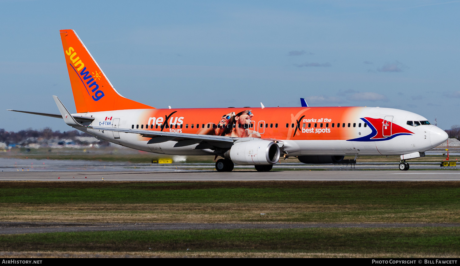 Aircraft Photo of C-FTAH | Boeing 737-8Q8 | Sunwing Airlines | AirHistory.net #783814