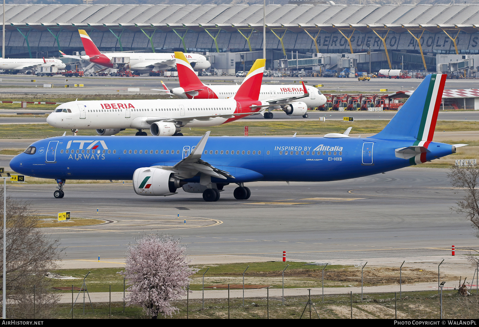 Aircraft Photo of EI-HXB | Airbus A321-271NX | ITA Airways | AirHistory.net #783836