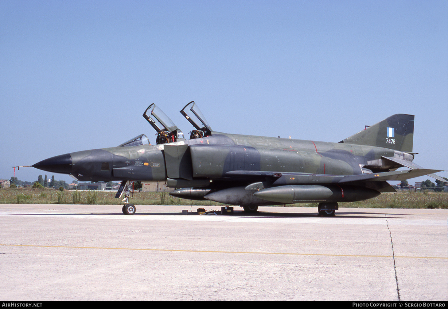 Aircraft Photo of 7476 | McDonnell Douglas RF-4E Phantom II | Greece - Air Force | AirHistory.net #783839