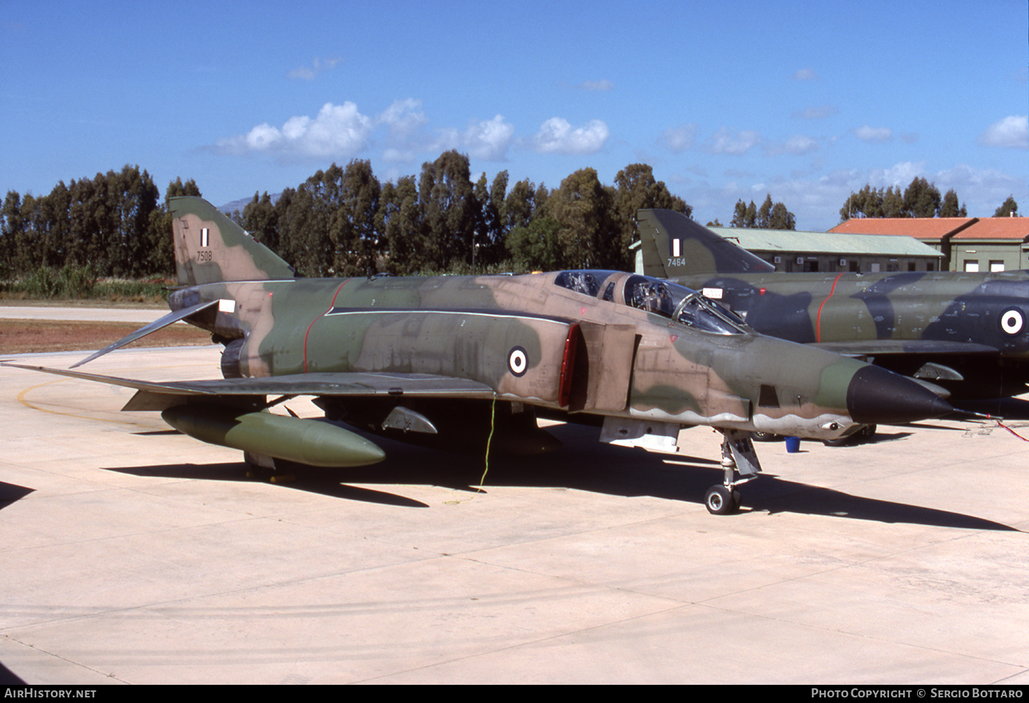 Aircraft Photo of 7508 | McDonnell Douglas RF-4E Phantom II | Greece - Air Force | AirHistory.net #783857