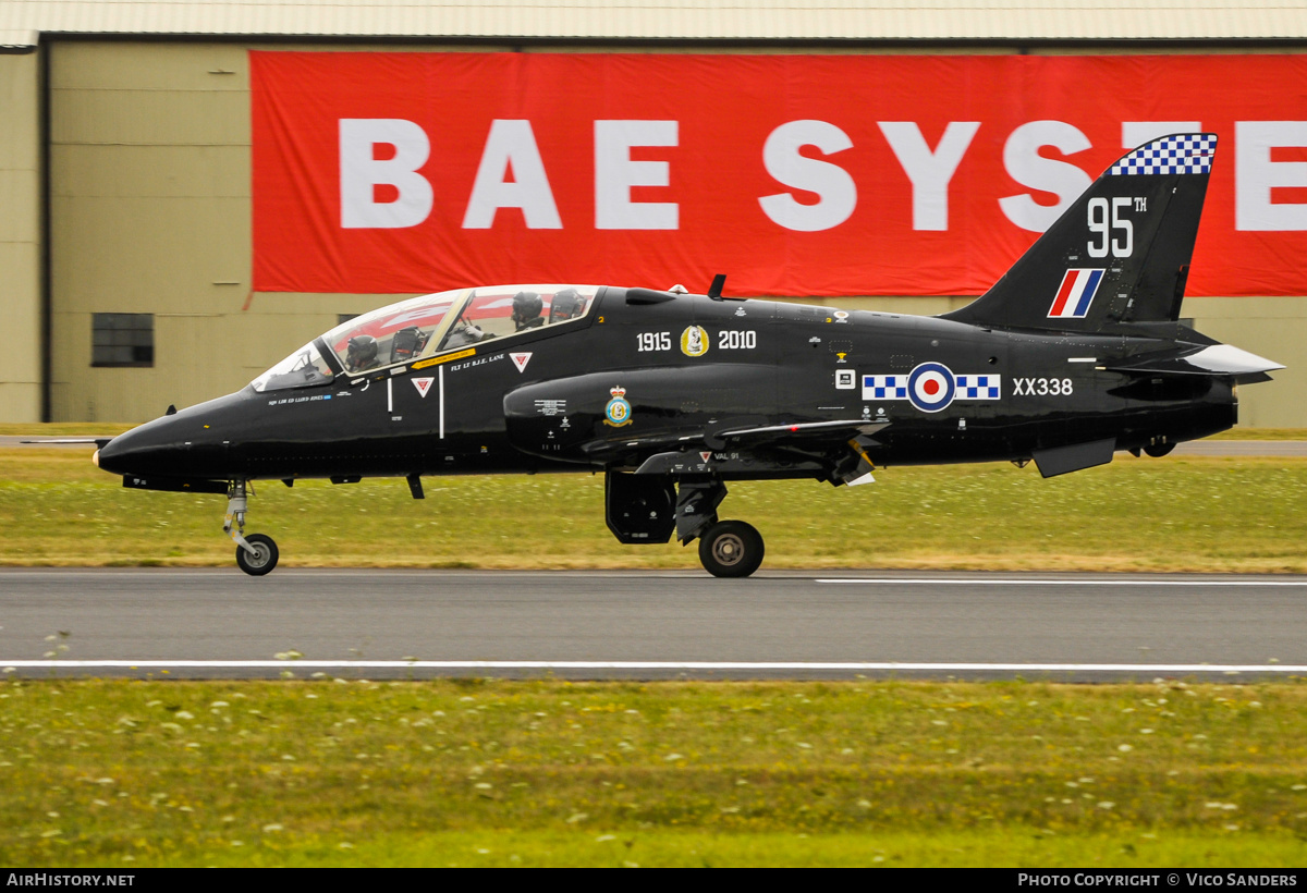 Aircraft Photo of XX338 | British Aerospace Hawk T.1W | UK - Air Force | AirHistory.net #783895