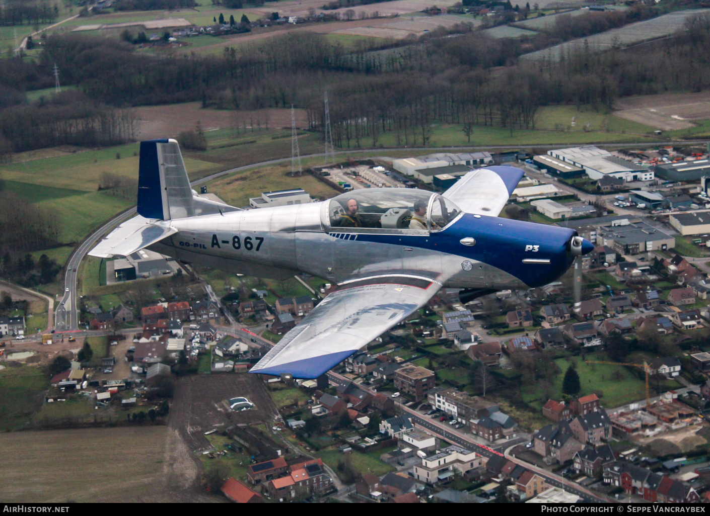 Aircraft Photo of OO-PIL / A-867 | Pilatus P-3-05 | AirHistory.net #783898