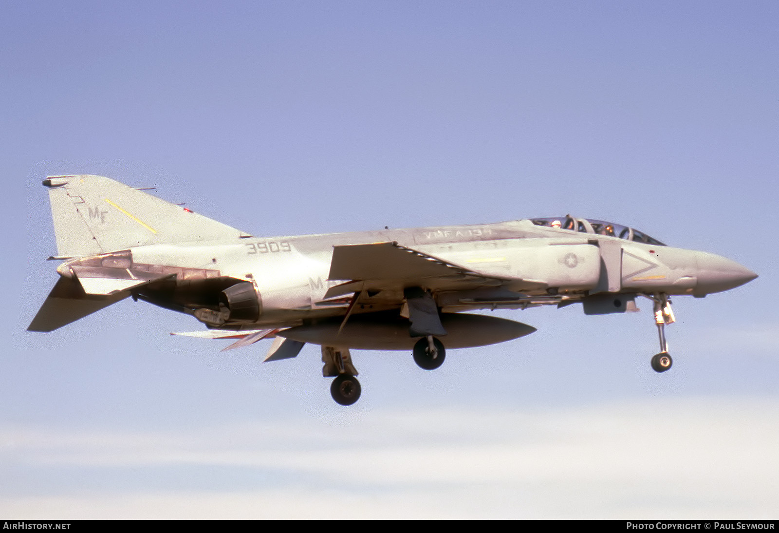 Aircraft Photo of 153909 / 3909 | McDonnell Douglas F-4S Phantom II | USA - Marines | AirHistory.net #783899