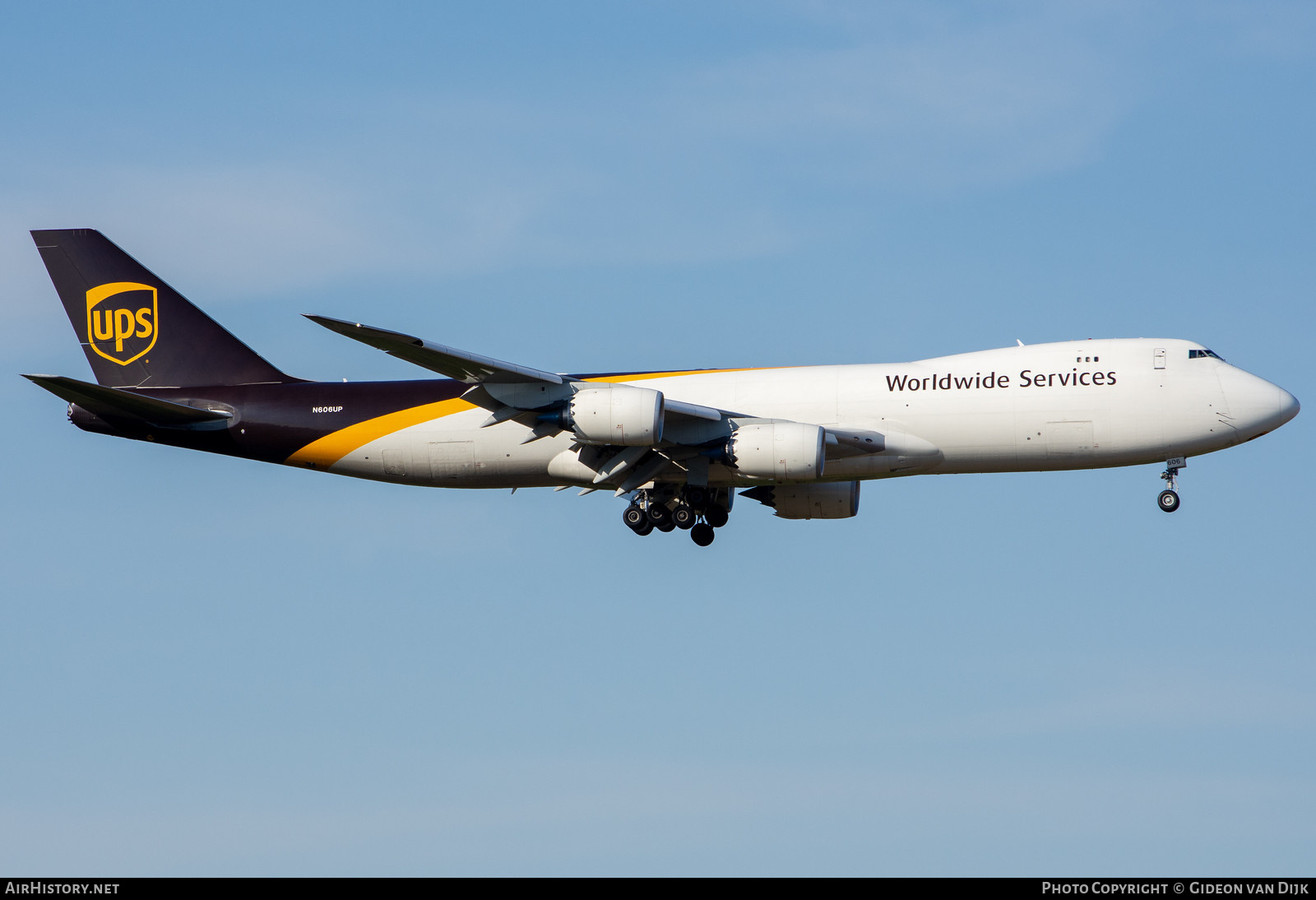 Aircraft Photo of N606UP | Boeing 747-8F | United Parcel Service - UPS | AirHistory.net #783907