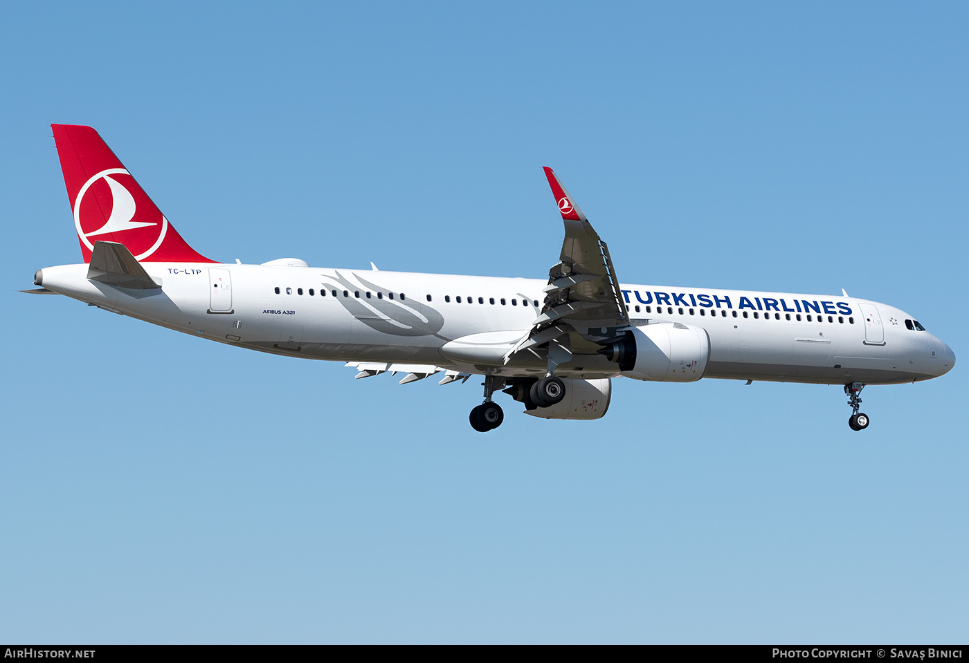 Aircraft Photo of TC-LTP | Airbus A321-271NX | Turkish Airlines | AirHistory.net #783931