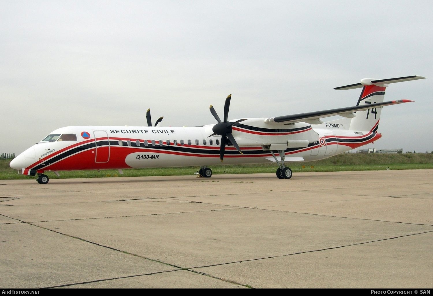 Aircraft Photo of F-ZBMD | Conair DHC-8-402 Q400-MR | Sécurité Civile | AirHistory.net #783940