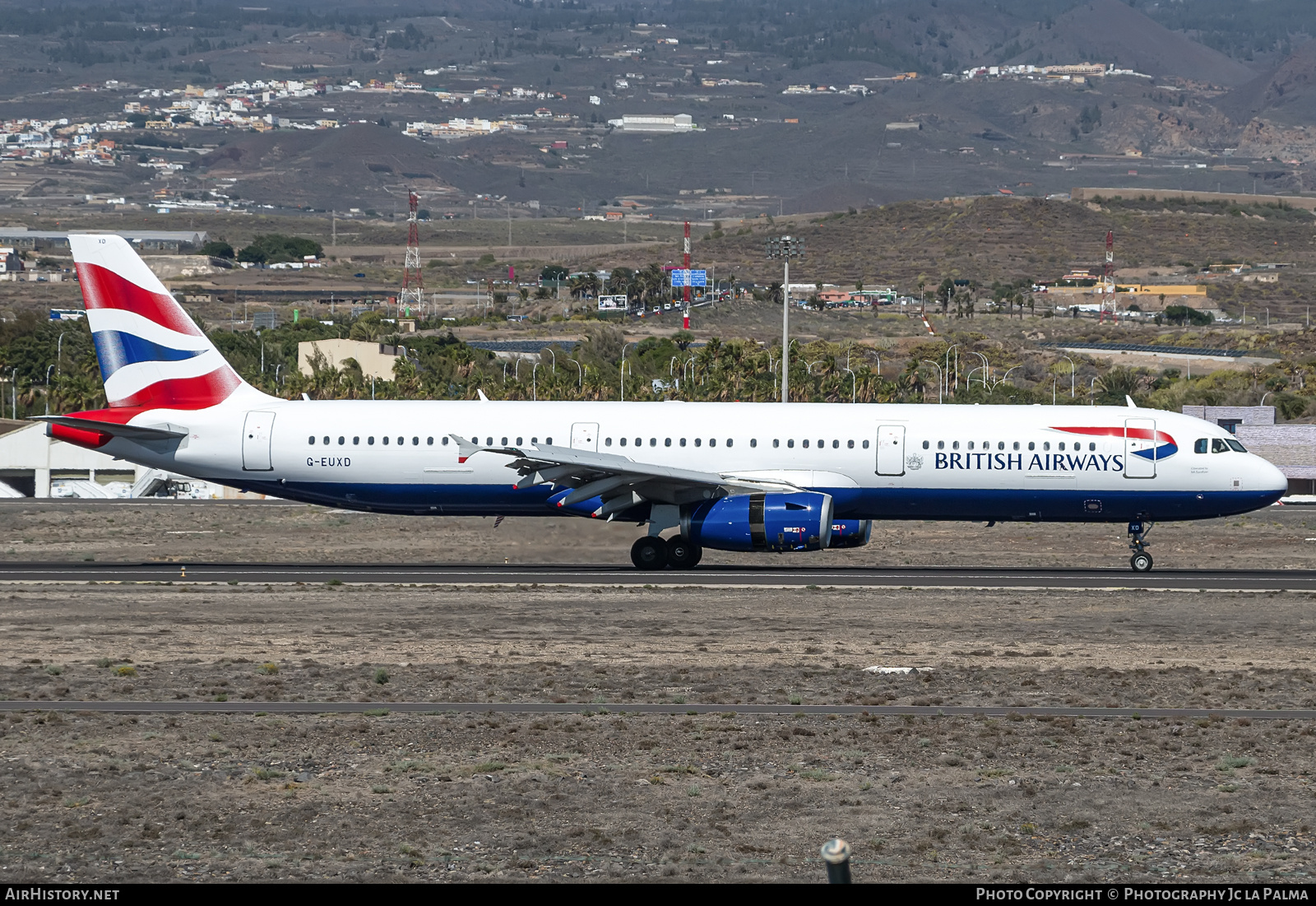 Aircraft Photo of G-EUXD | Airbus A321-231 | British Airways | AirHistory.net #783944