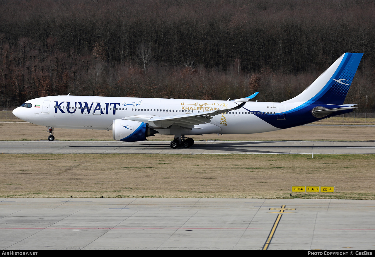 Aircraft Photo of 9K-APG | Airbus A330-841N | Kuwait Airways | AirHistory.net #783946