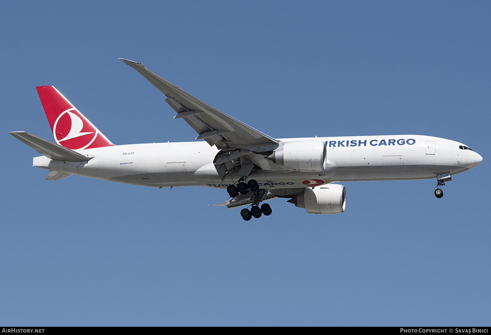 Aircraft Photo of TC-LJT | Boeing 777-F | Turkish Airlines Cargo | AirHistory.net #783950