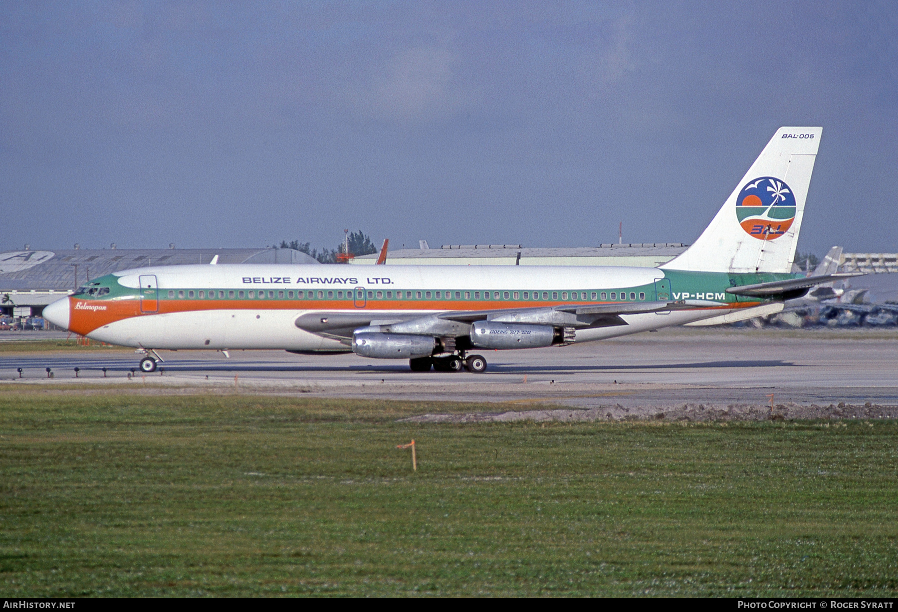 Aircraft Photo of VP-HCM | Boeing 720-022 | Belize Airways | AirHistory.net #783988