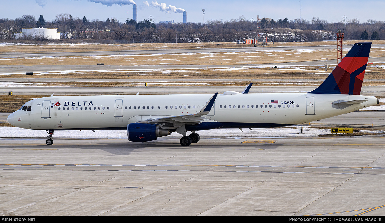 Aircraft Photo of N129DN | Airbus A321-211 | Delta Air Lines | AirHistory.net #783991