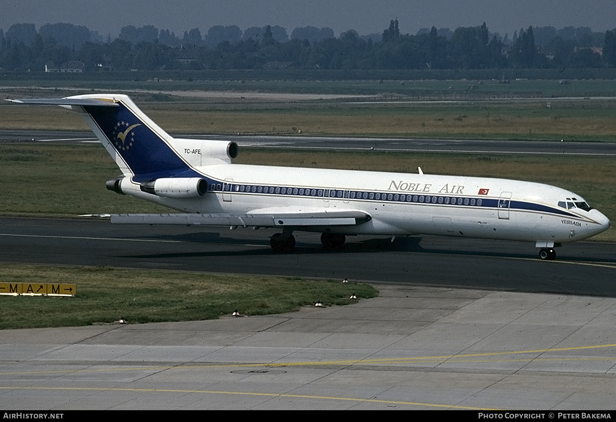 Aircraft Photo of TC-AFE | Boeing 727-230/Adv | Noble Air | AirHistory.net #784023