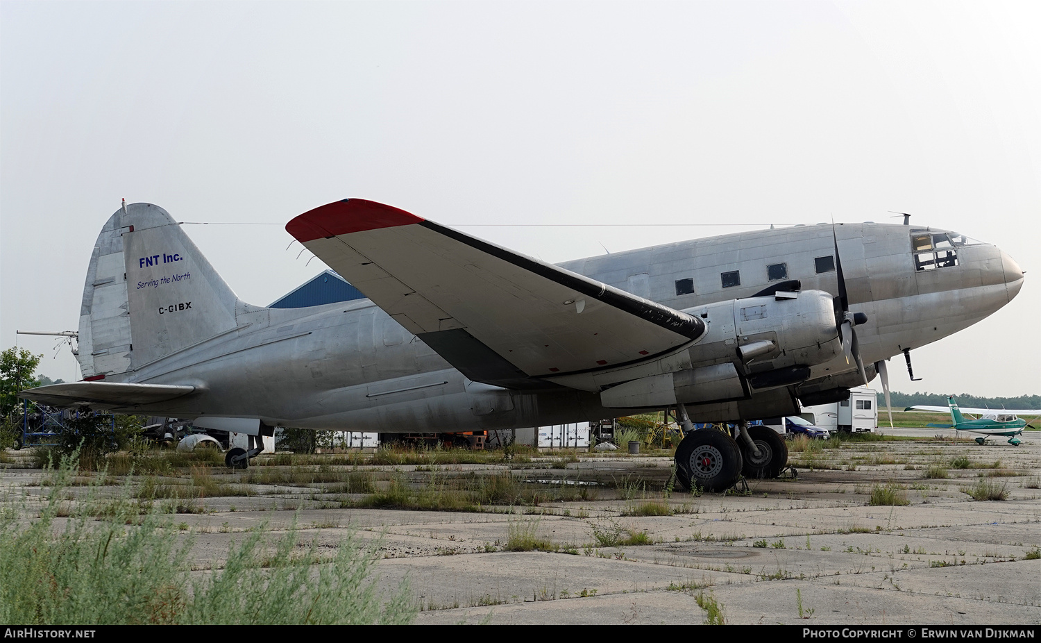 Aircraft Photo of C-GIBX | Curtiss C-46F Commando | FNT - First Nations Transportation | AirHistory.net #784024