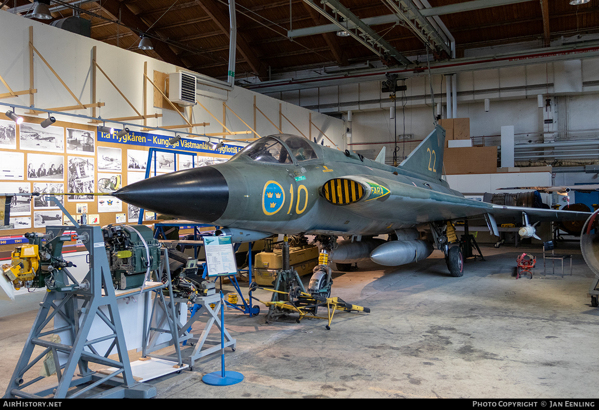 Aircraft Photo of 35555 | Saab J35F-1 Draken | Sweden - Air Force | AirHistory.net #784026