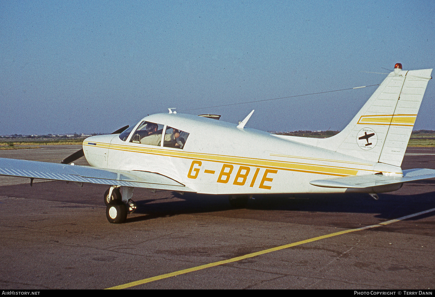 Aircraft Photo of G-BBIE | Piper PA-28-140 Cherokee F | Biggin Hill Flying Club | AirHistory.net #784032