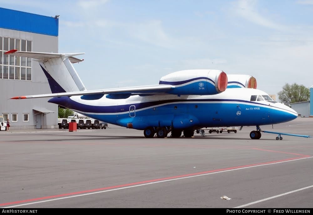 Aircraft Photo of UP-AN721 | Antonov An-72-100D | AirHistory.net #784050