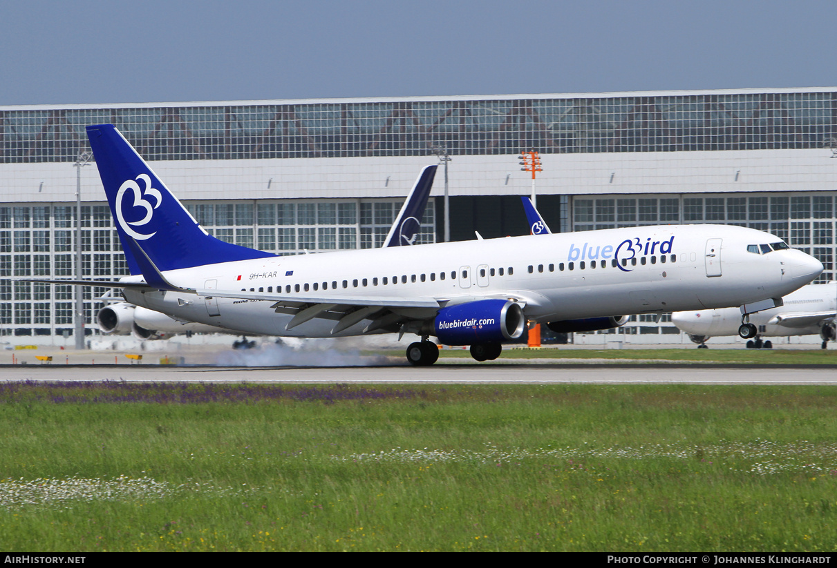 Aircraft Photo of 9H-KAR | Boeing 737-86J | BlueBird Airways | AirHistory.net #784056