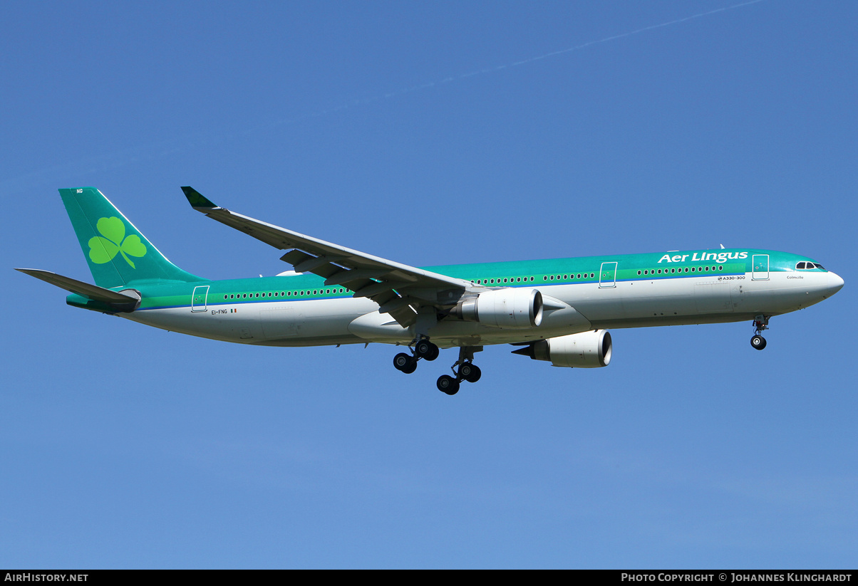 Aircraft Photo of EI-FNG | Airbus A330-302 | Aer Lingus | AirHistory.net #784076