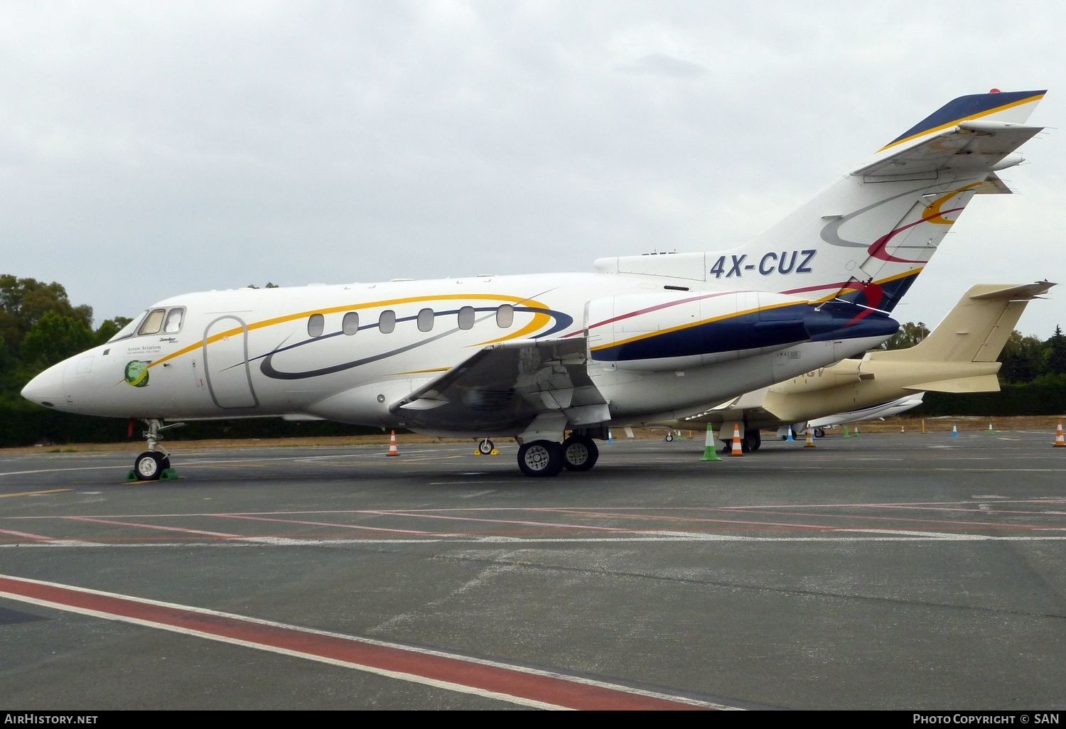 Aircraft Photo of 4X-CUZ | Raytheon Hawker 800XP | AirHistory.net #784088