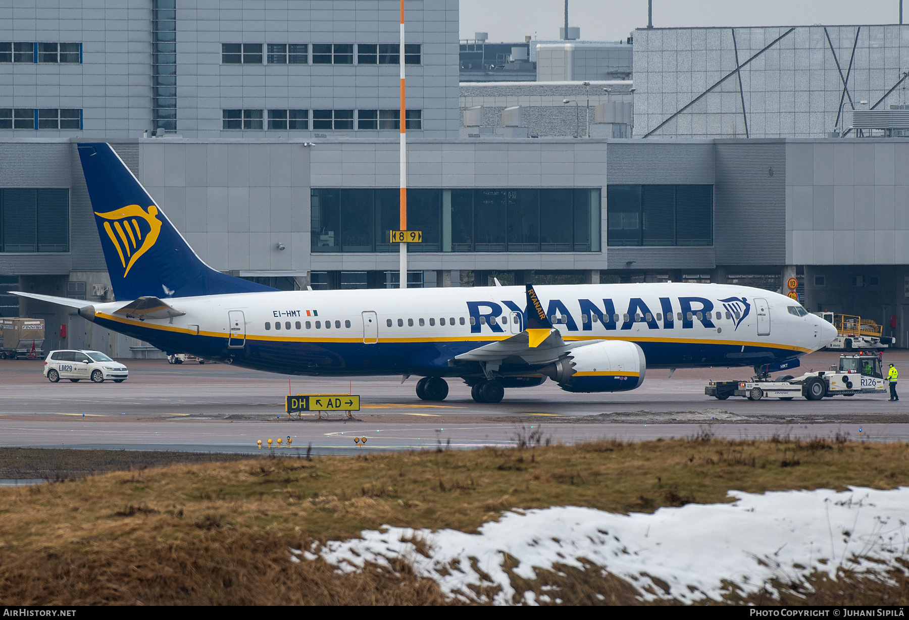 Aircraft Photo of EI-HMT | Boeing 737-8200 Max 200 | Ryanair | AirHistory.net #784089
