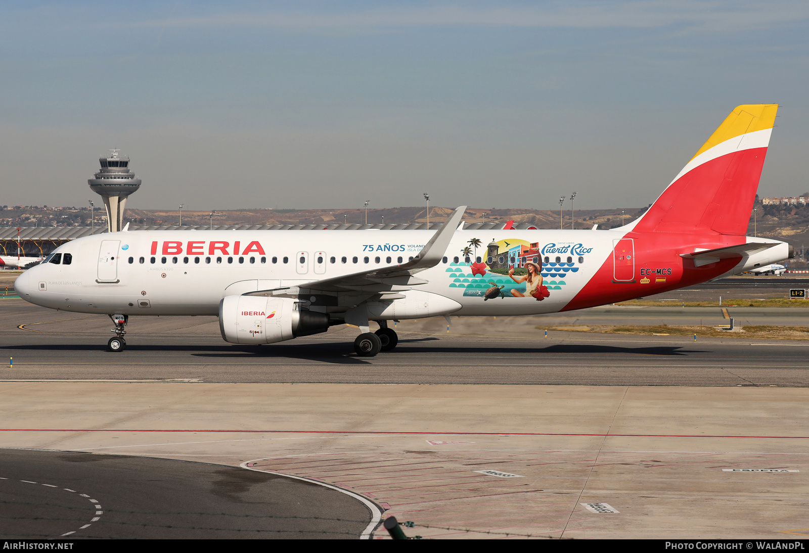 Aircraft Photo of EC-MCS | Airbus A320-216 | Iberia | AirHistory.net #784139
