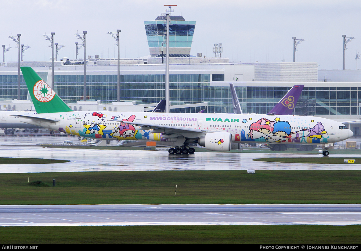 Aircraft Photo of B-16722 | Boeing 777-36N/ER | EVA Air | AirHistory.net #784142