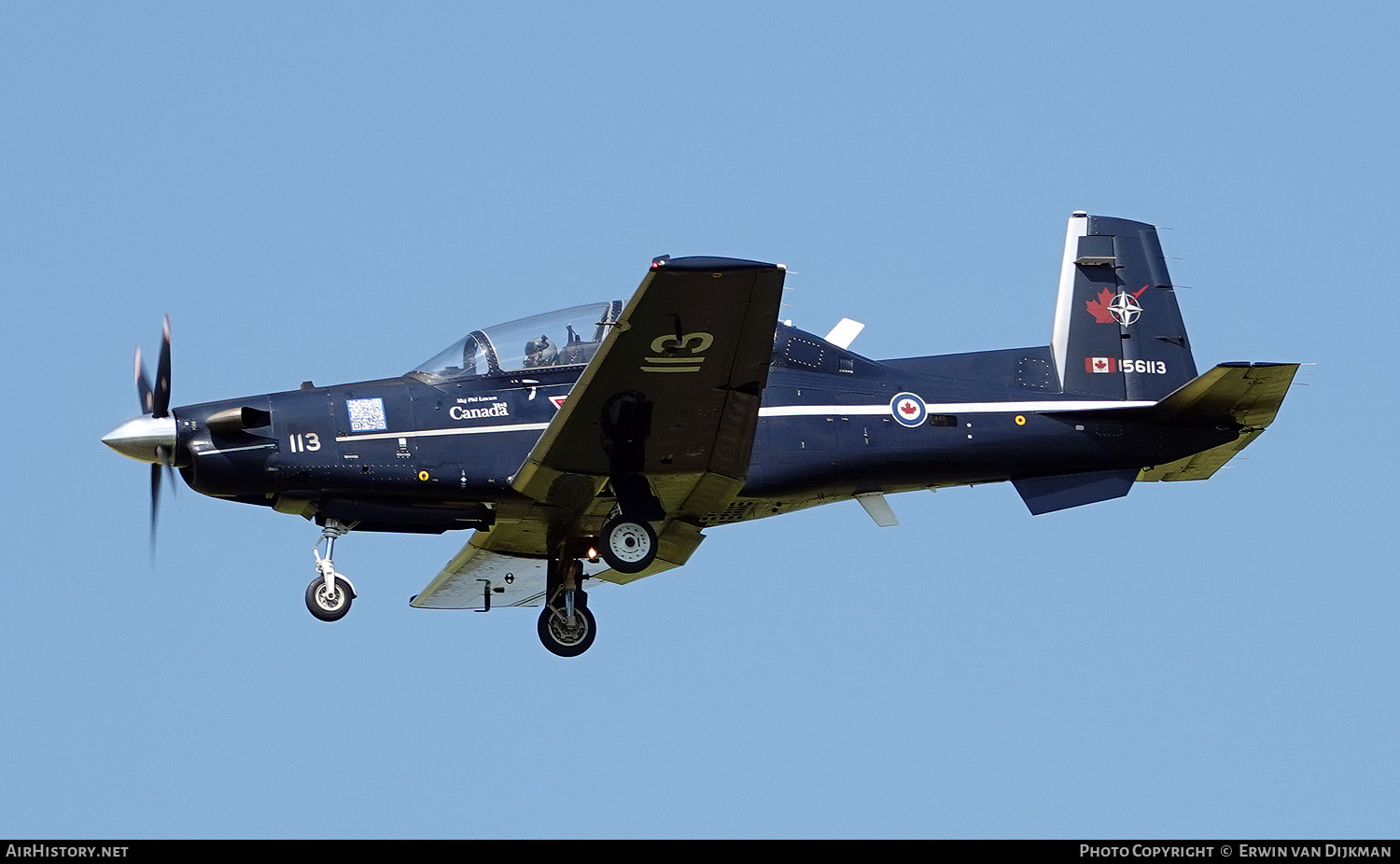 Aircraft Photo of 156113 | Raytheon CT-156 Harvard II | Canada - Air Force | AirHistory.net #784154