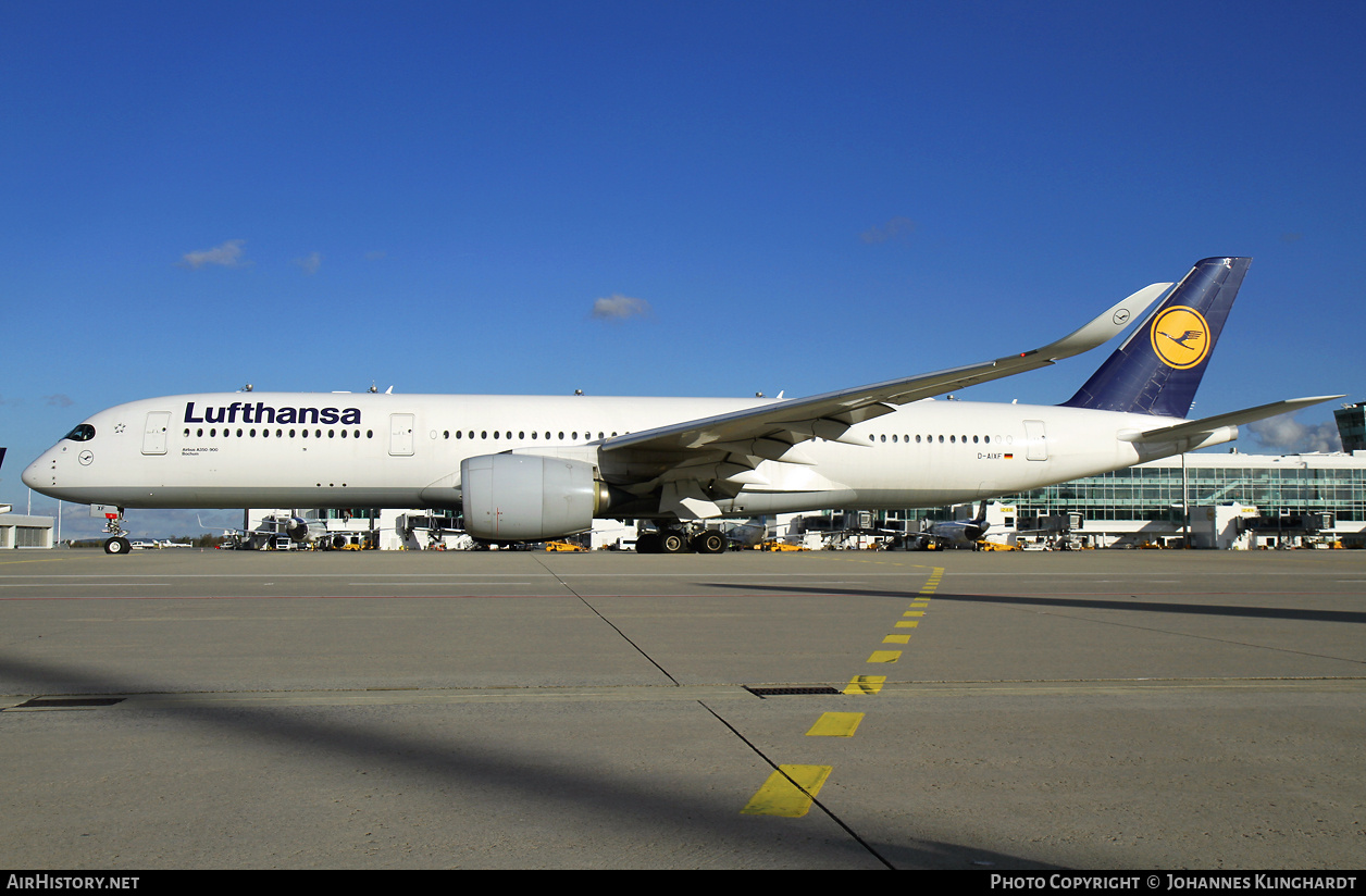Aircraft Photo of D-AIXF | Airbus A350-941 | Lufthansa | AirHistory.net #784158