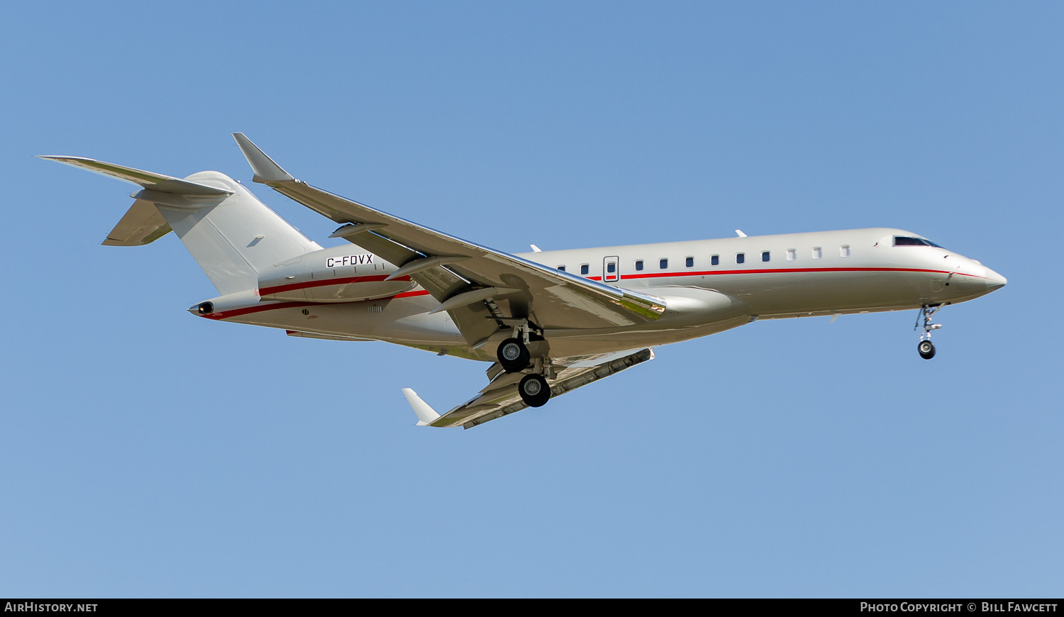 Aircraft Photo of C-FDVX | Bombardier Global 6000 (BD-700-1A10) | AirHistory.net #784162