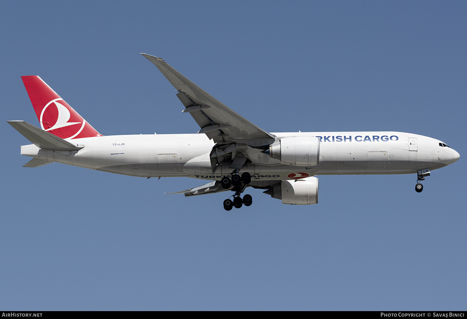 Aircraft Photo of TC-LJN | Boeing 777-F | Turkish Airlines Cargo | AirHistory.net #784197